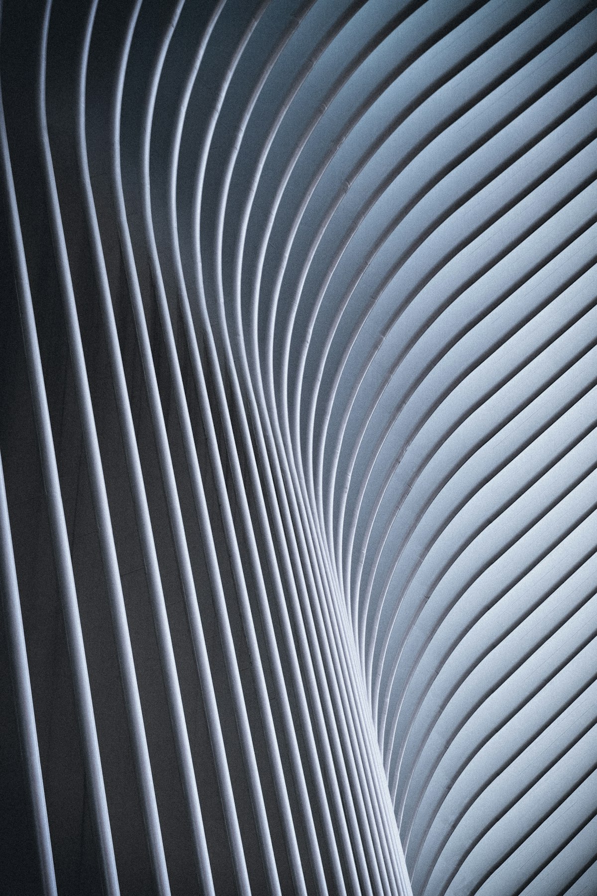 Converging architectural lines