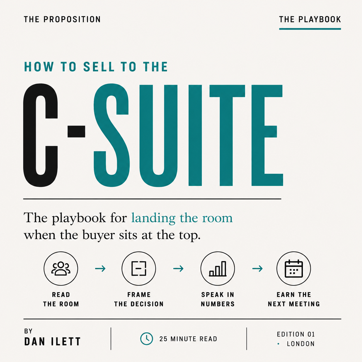 How to sell to the C-suite